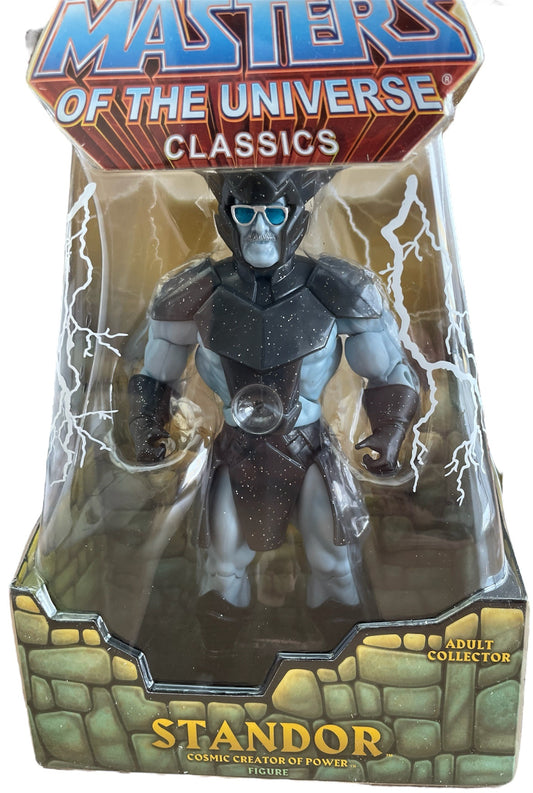 Vintage 2013 Masters MOTU Of The Universe Classics - Standor - Cosmic Creator Of Power Adult Collectors Action Figure - Brand New Factory Sealed Shop Stock Room Find