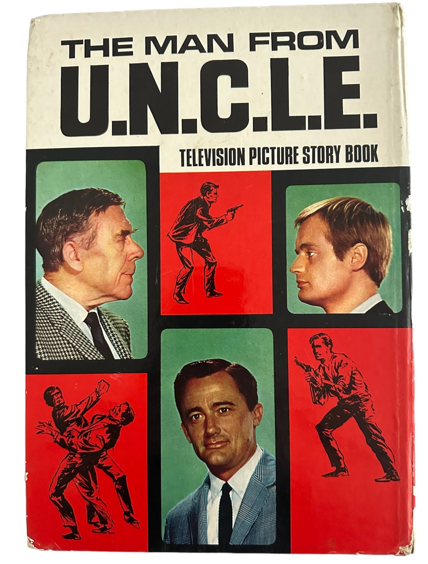 Vintage 1967 The Man From UNCLE Television Picture Story Book - Good Condition.