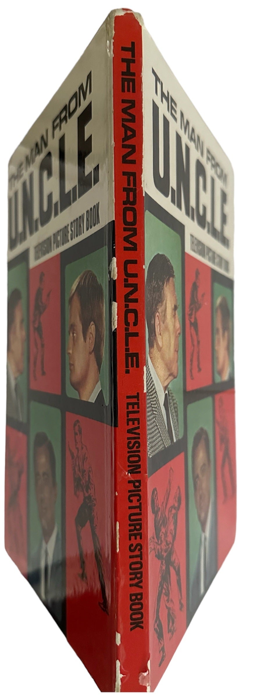 Vintage 1967 The Man From UNCLE Television Picture Story Book - Good Condition.