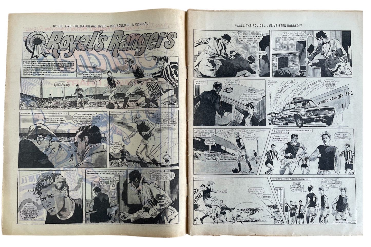 Vintage 1970 Scorcher Issue No. 3 With Free Gift - Boys Football Comic Every Monday 24th January 1970 - Former Shop Stock