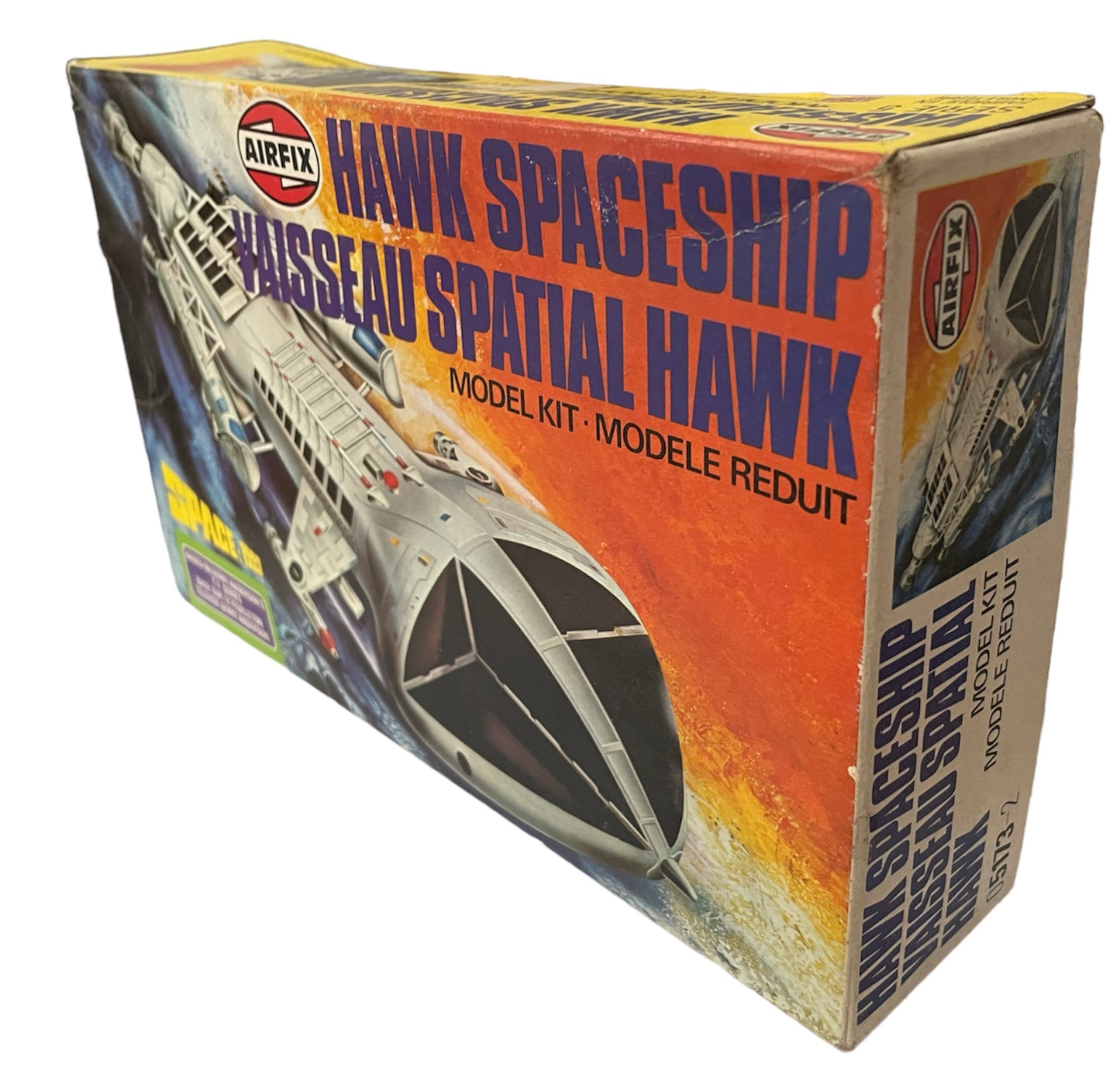Space 1999 Vintage Gerry Andersons Hawk Spaceship Plastic Model Kit By Airfix 1975 Fully Assemled And In The Original Box