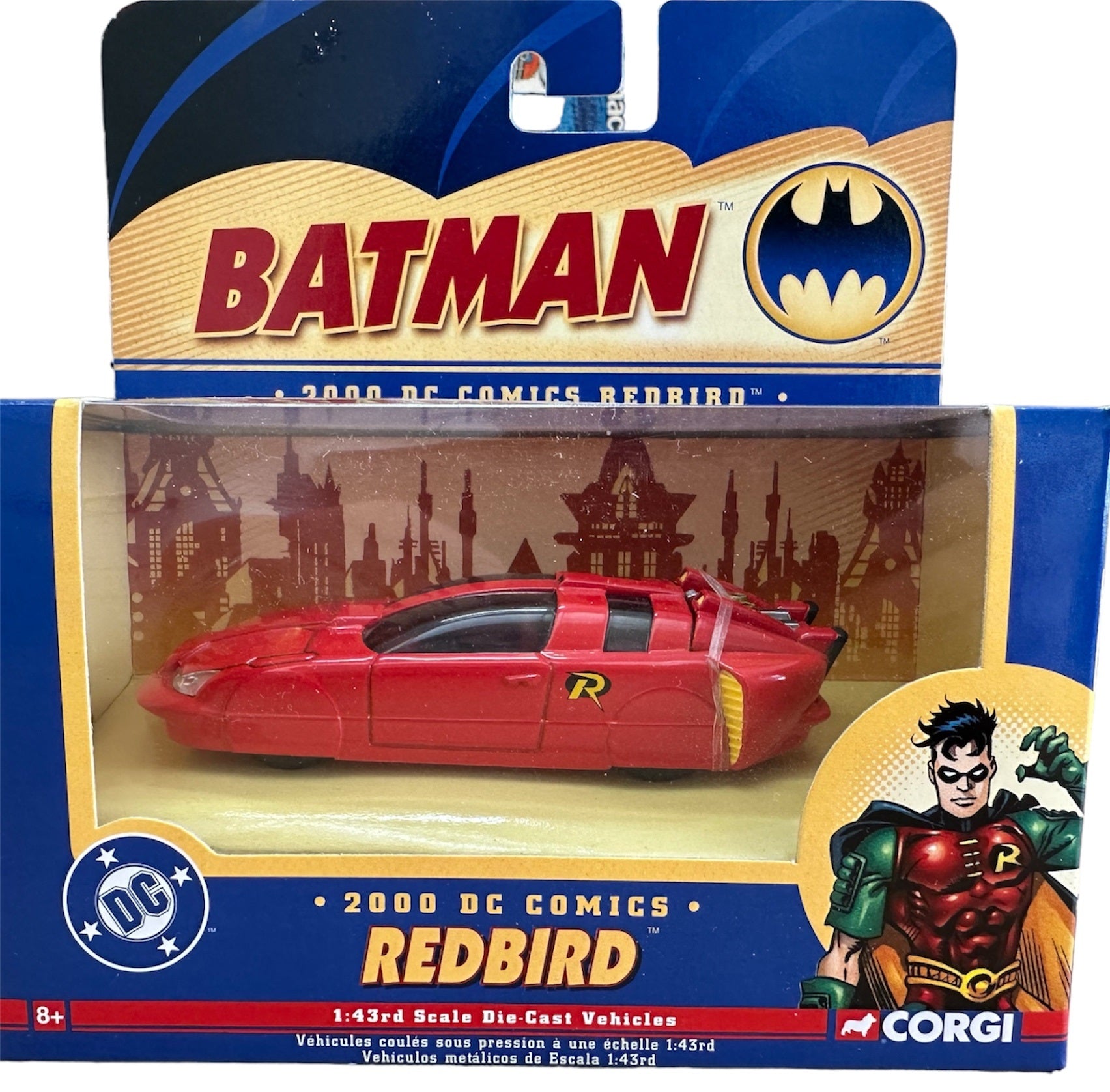 Vintage Corgi 2005 Batman DC Comics The Robin Redbird 1/43 Scale