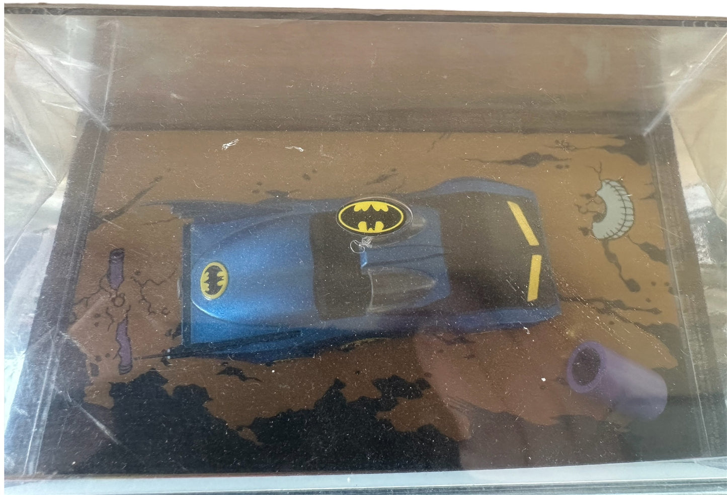 Eaglemoss - Batman Automobilia No. 10 The Definitive Collection Of Batman Vehicle # 311 Diecast Model Batmobile With Magazine