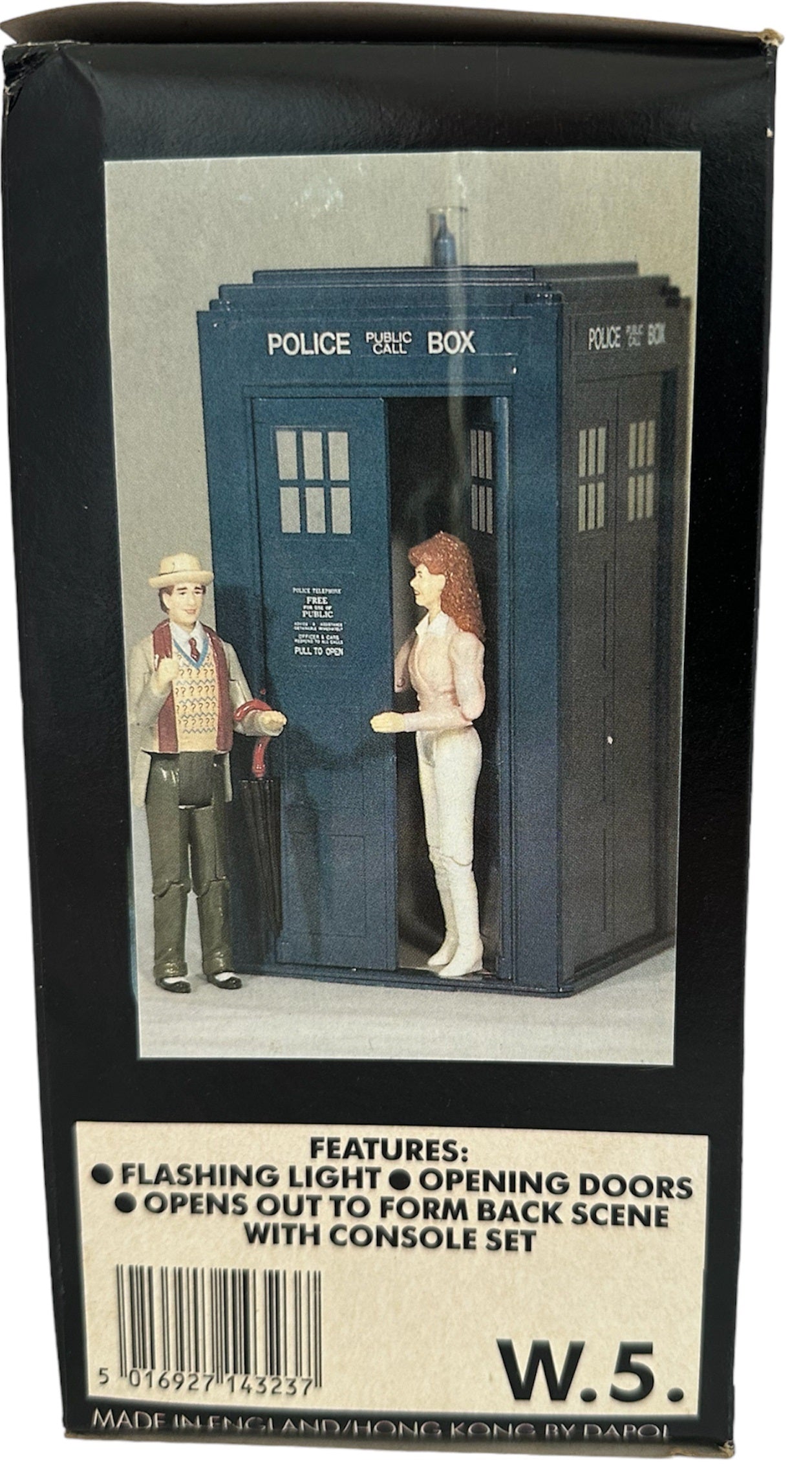 Vintage 1987 Doctor Dr Who The Tardis - Time And Relative Dimensions In Space Police Box By Dapol - Former Shop Stock.