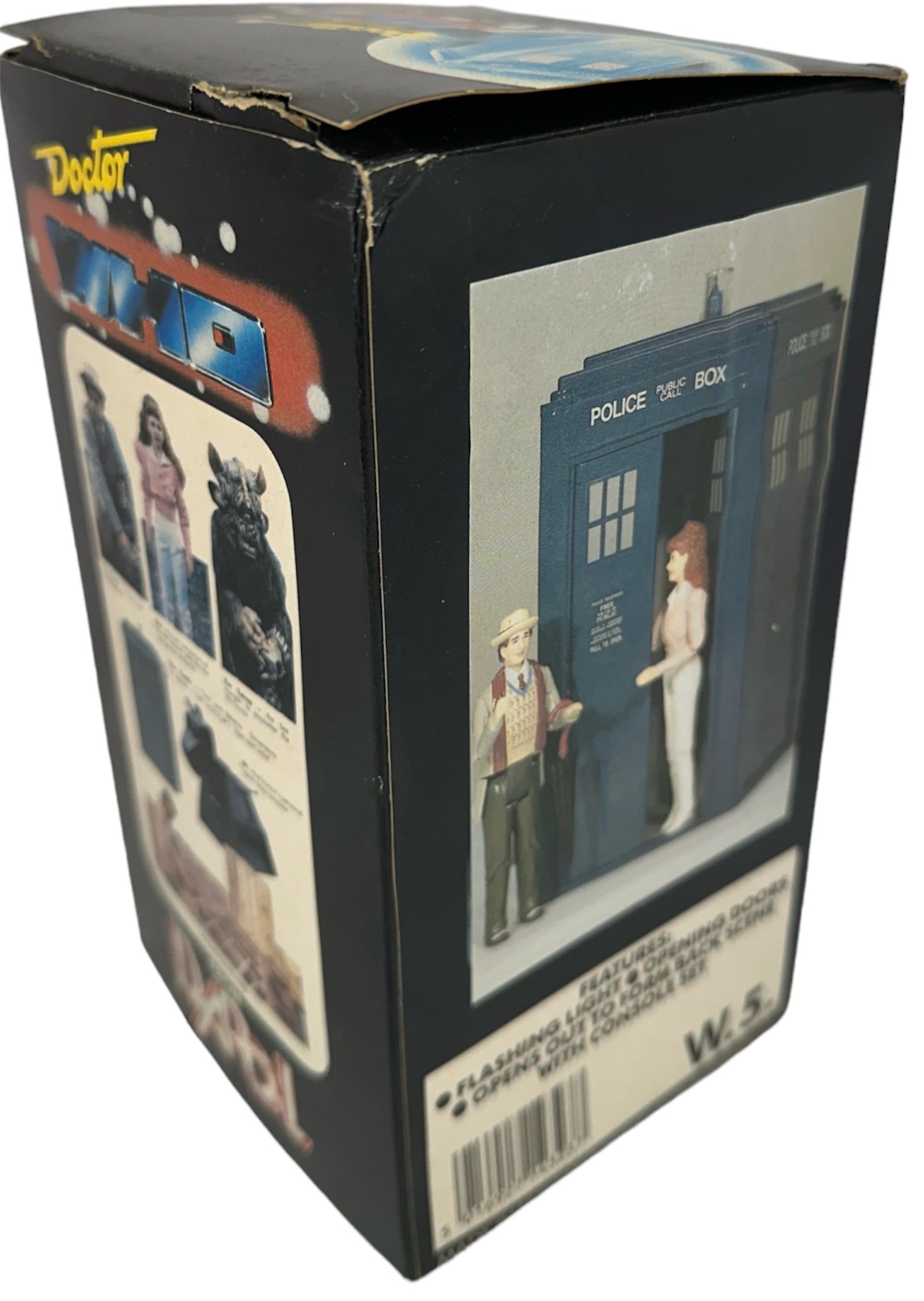 Vintage 1987 Doctor Dr Who The Tardis - Time And Relative Dimensions In Space Police Box By Dapol - Former Shop Stock.