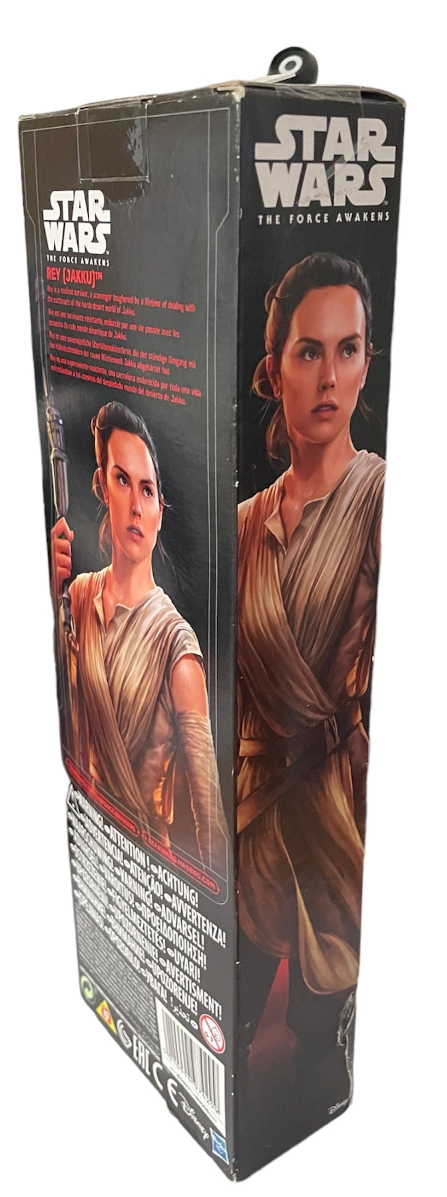 Vintage 2015 Star Wars Episode VII The Force Awakens Hero Series Deluxe 12-Inch Rey Of Jakku Action Figure - Brand New Factory Sealed Shop Stock Room Find