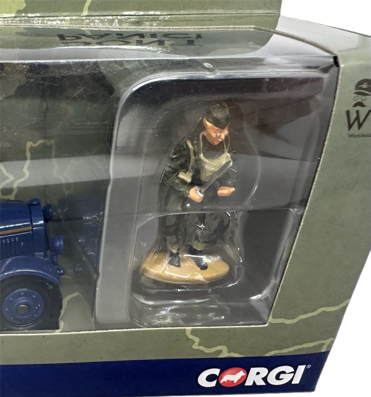 Vintage 2000 Dads Army Corgi Classic's Thornycroft Van Die Cast Replica with Mr Jones figure - Brand New Shop Stock Room Find (Copy)