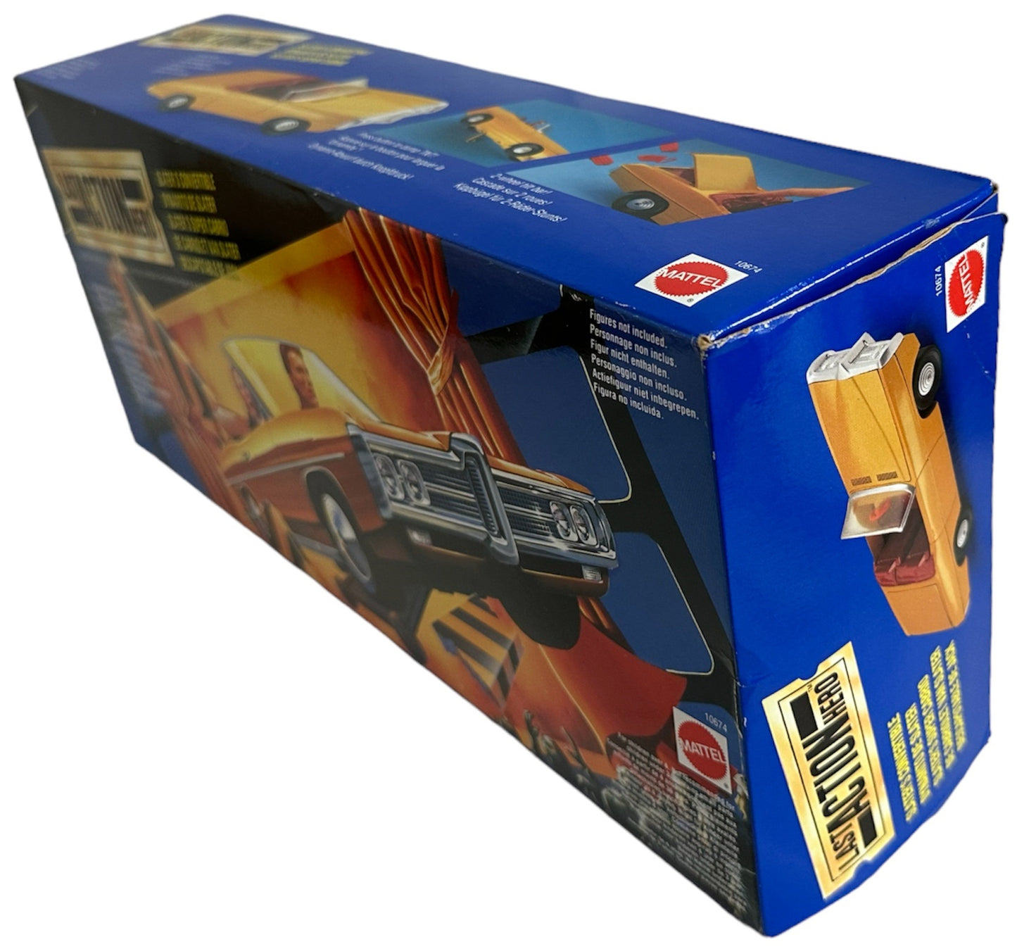 Vintage 1993 The Last Action Hero Jack Slaters Convertible Stunt Car - Brand New Factory Sealed Shop Stock Room Find