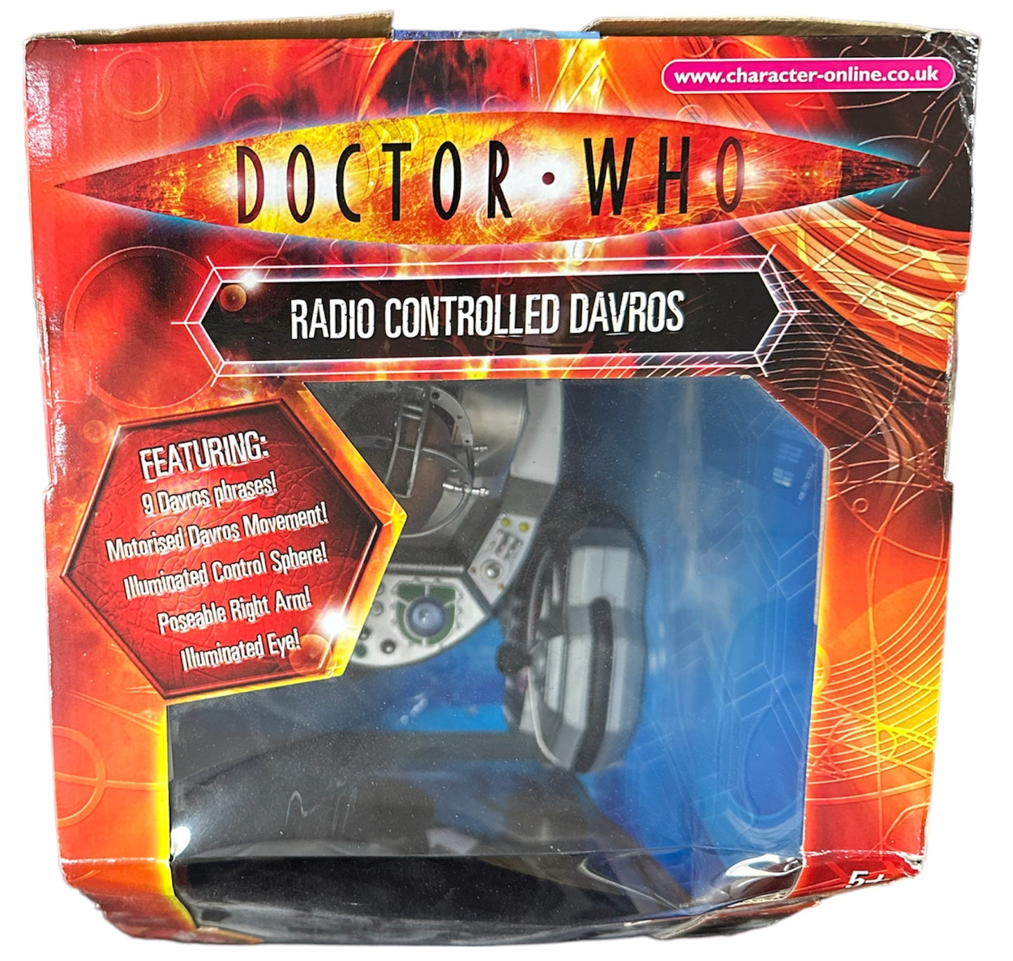 Vintage 2008 Doctor Dr Who 12 Inch Electronic Radio Controlled Talking Davros Collectors Action Figure - Factory Sealed Shop Stock Room Find