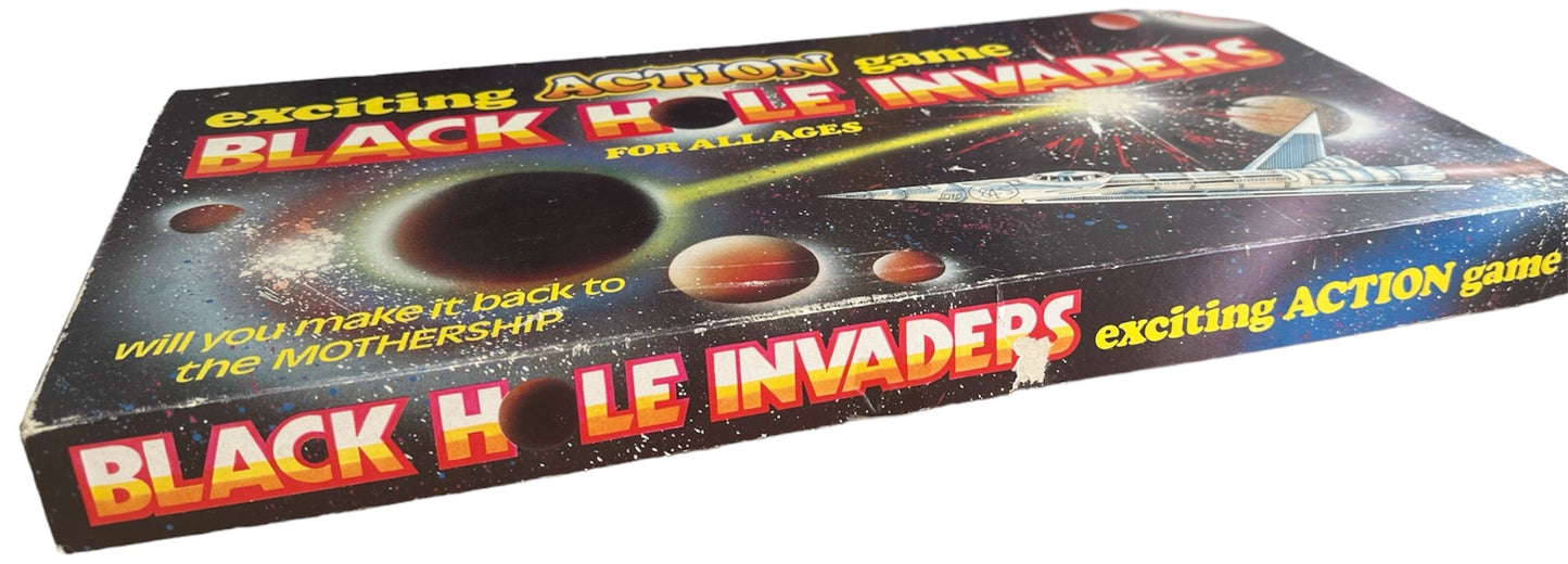 Vintage Omegagames 1970's The Black Hole Invaders Exciting Action Packed Board Game - Fantastic Condition - Fully Complete - In The Original Box