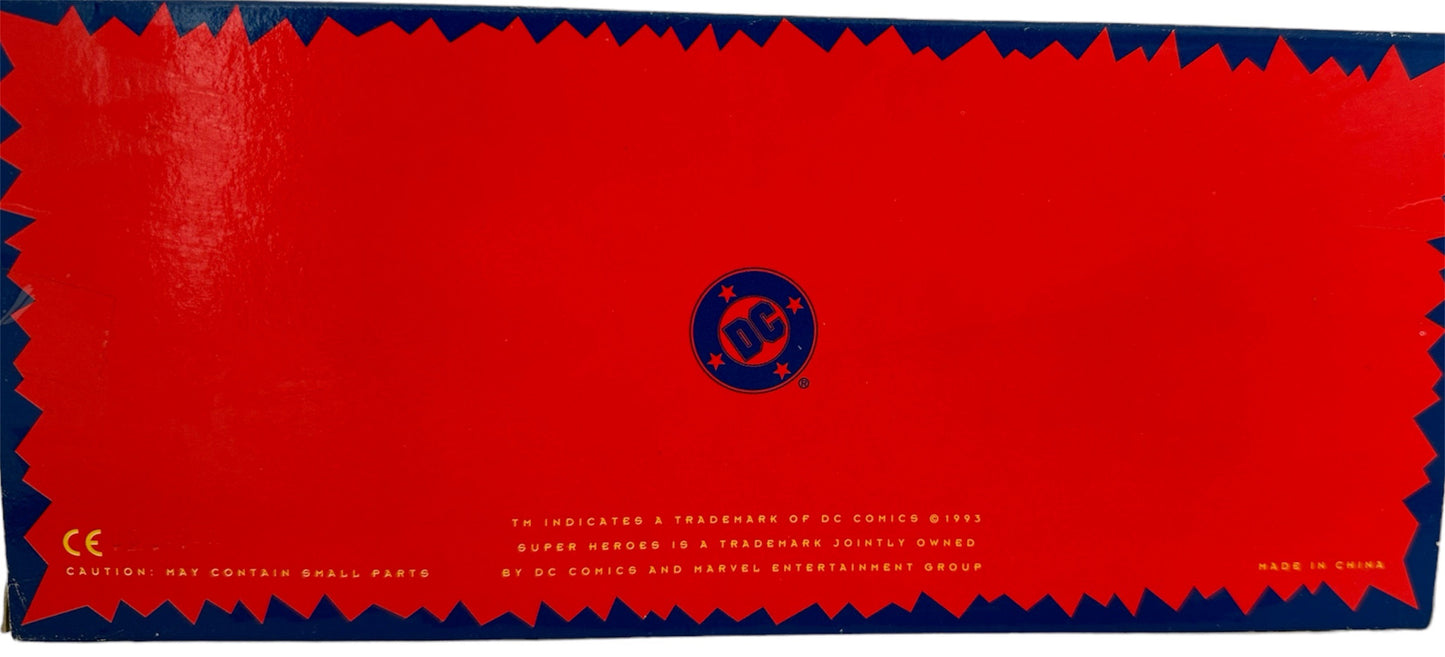 Vintage 1993 DC Comics Classic Super Heroes Die Cast Metal Figurines Box Set 1 Of 5 Super Heroes - Factory Sealed Shop Stock Room Find