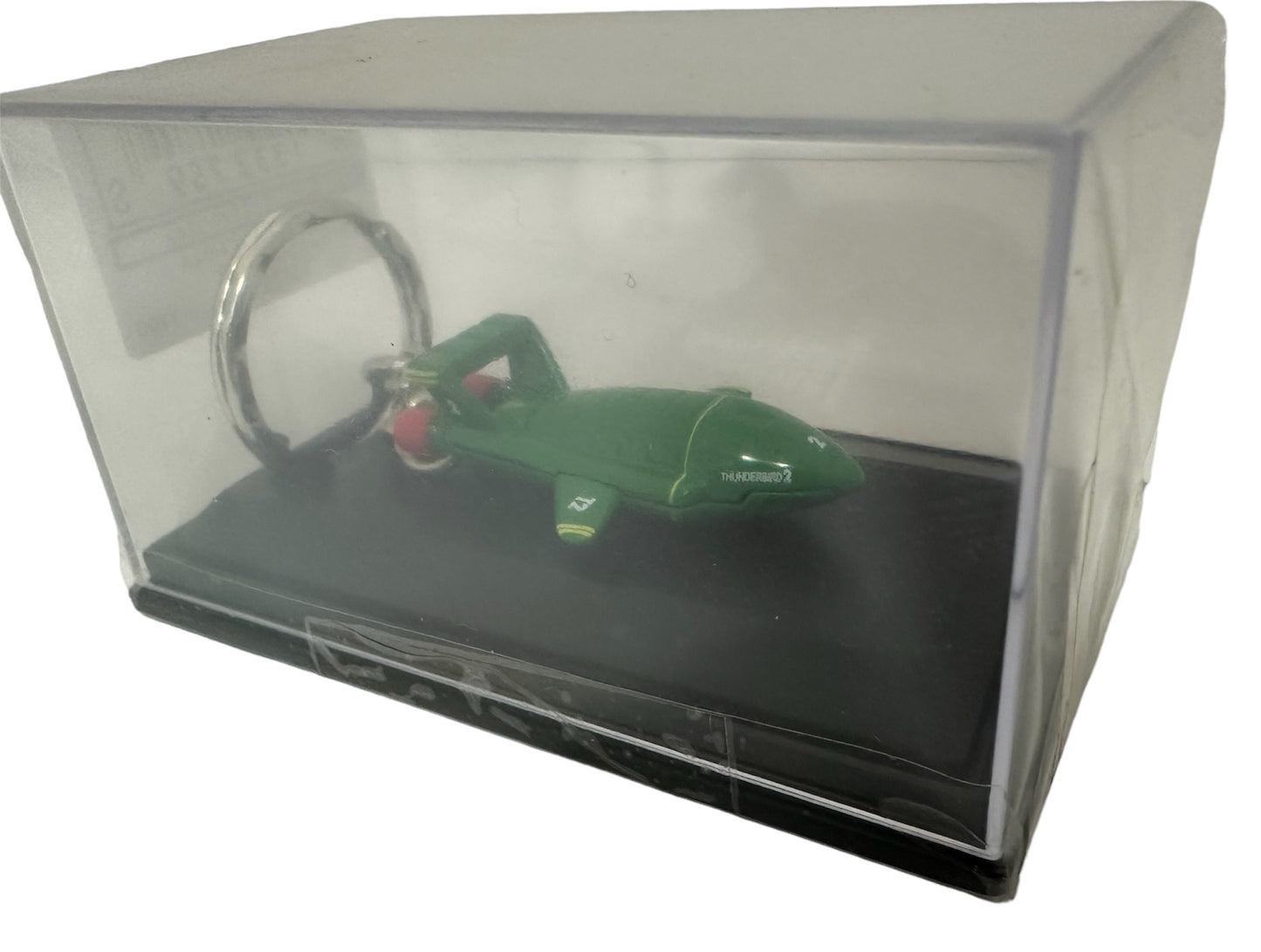 Vintage M & S 2004 Gerry Andersons Thunderbirds - Thunderbird 2 Mini Diecast Model Keyring In Plastic Case - Brand New Factory Sealed Shop Stock Room Find