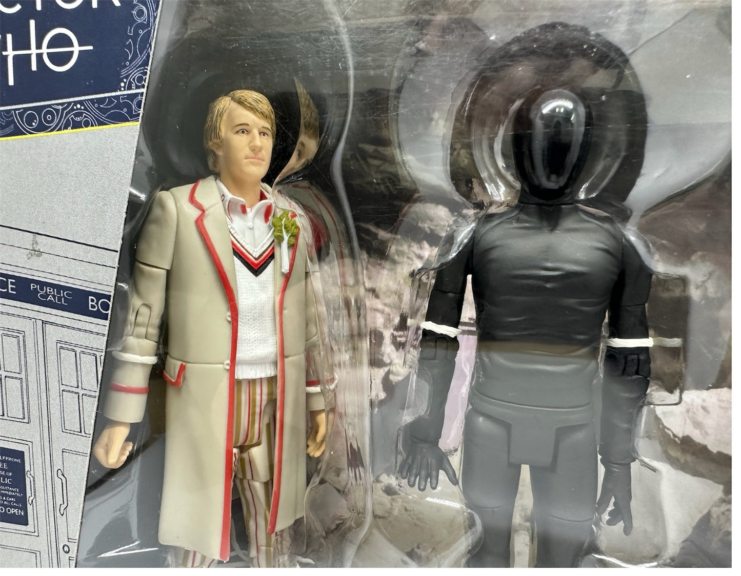 Vintage Characters 2012 Doctor Dr Who Earthshock 1982 Limited Edition Collector Action Figure Set - Brand New Factory Sealed Shop Stock Room Find