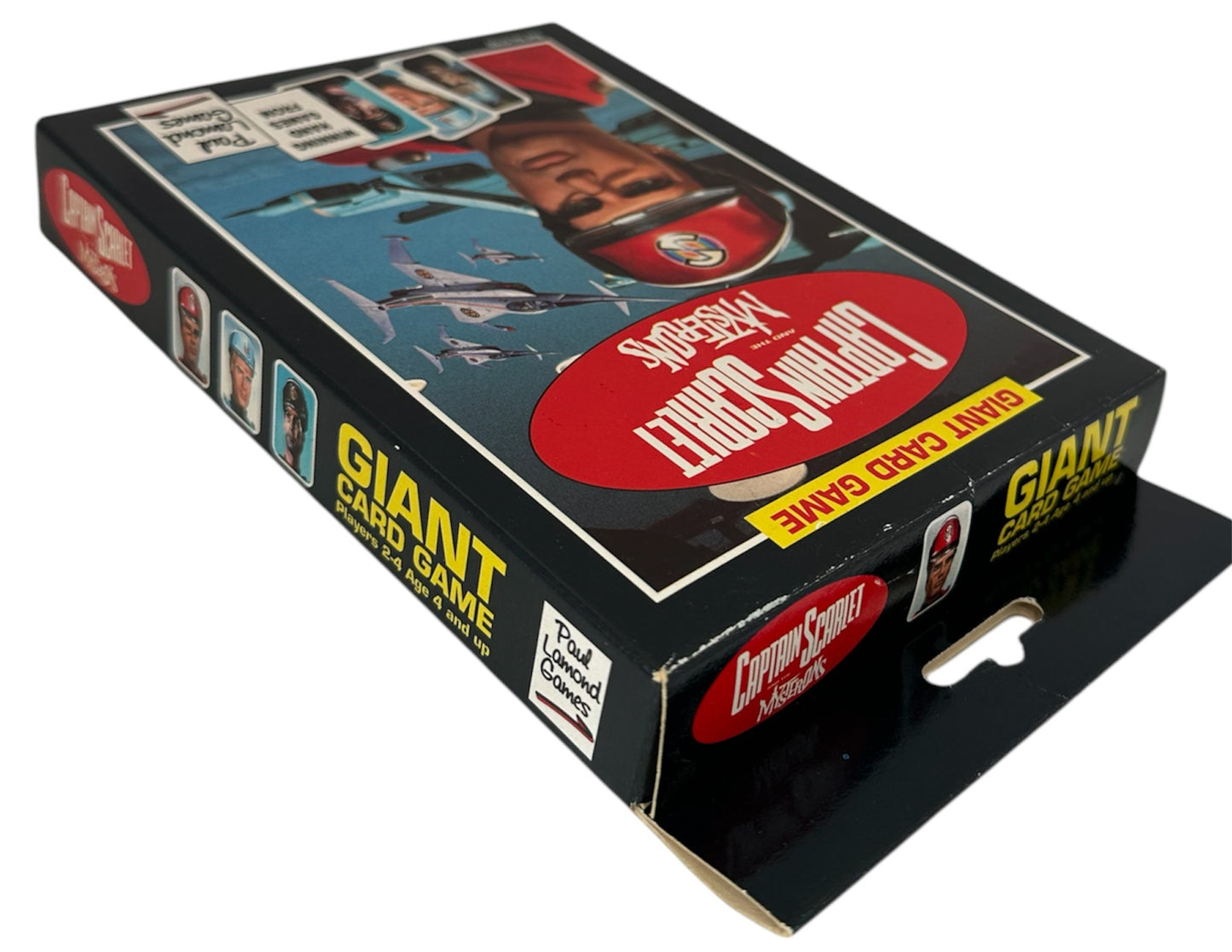 Vintage PL Games 1993 Gerry Andersons Captain Scarlet And The Mysterons Giant Card Game - Shop Stock Room Find