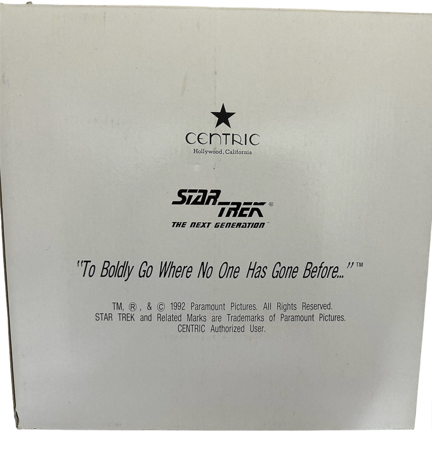 Vintage Centric 1992 Star Trek The Next Generation Crew Wall Clock - Shop Stock Room Find