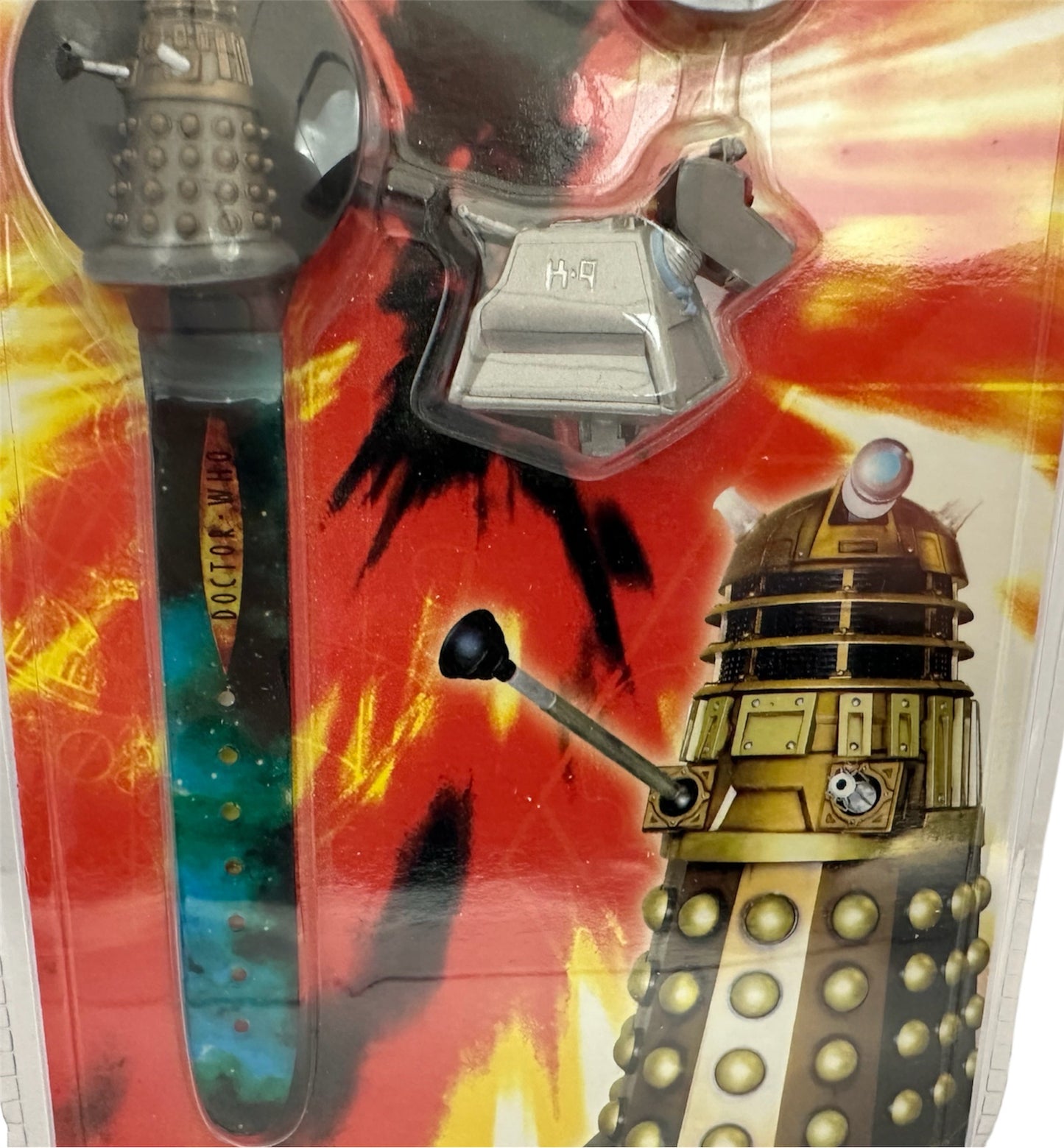 Vintage 2007 Doctor Dr Who Interchangeable Head LCD Wrist Watch - Factory Sealed Shop Stock Room Find