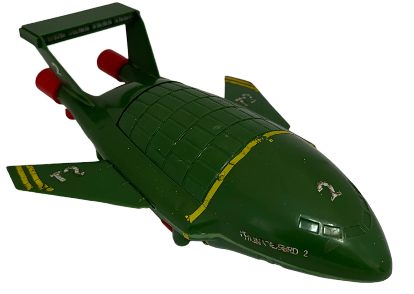 Vintage JR21 1965 Gerry Andersons Thunderbirds Thunderbird 2 Friction Motor Scale Model With The Mole - Fantastic Condition In The Original Box