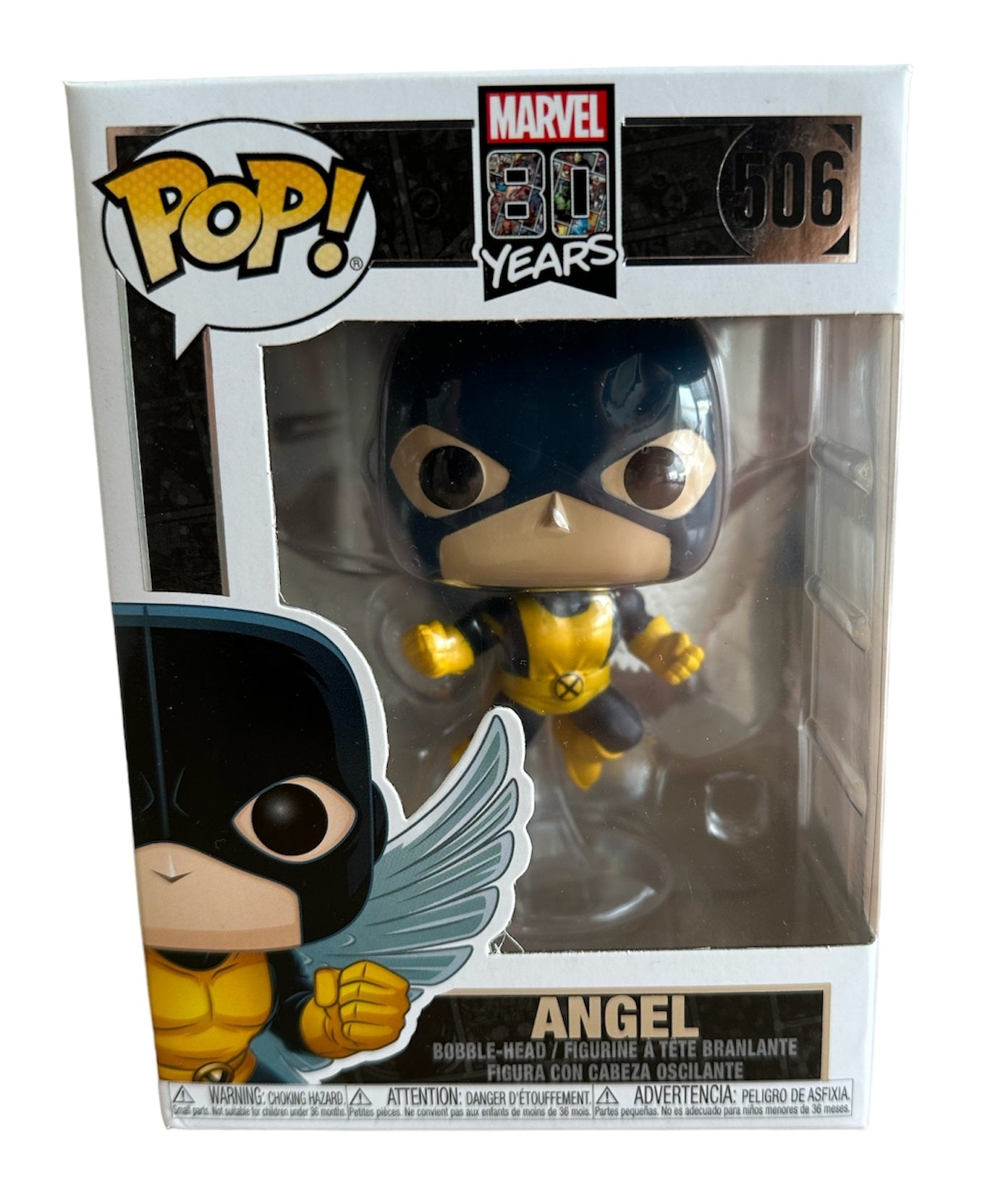 POP! 2019 Marvels 80 Years First Appearance Funko Pop Vinyl Figure - Angel Bobble-Head No. 506 - Brand New Shop Stock Room Find