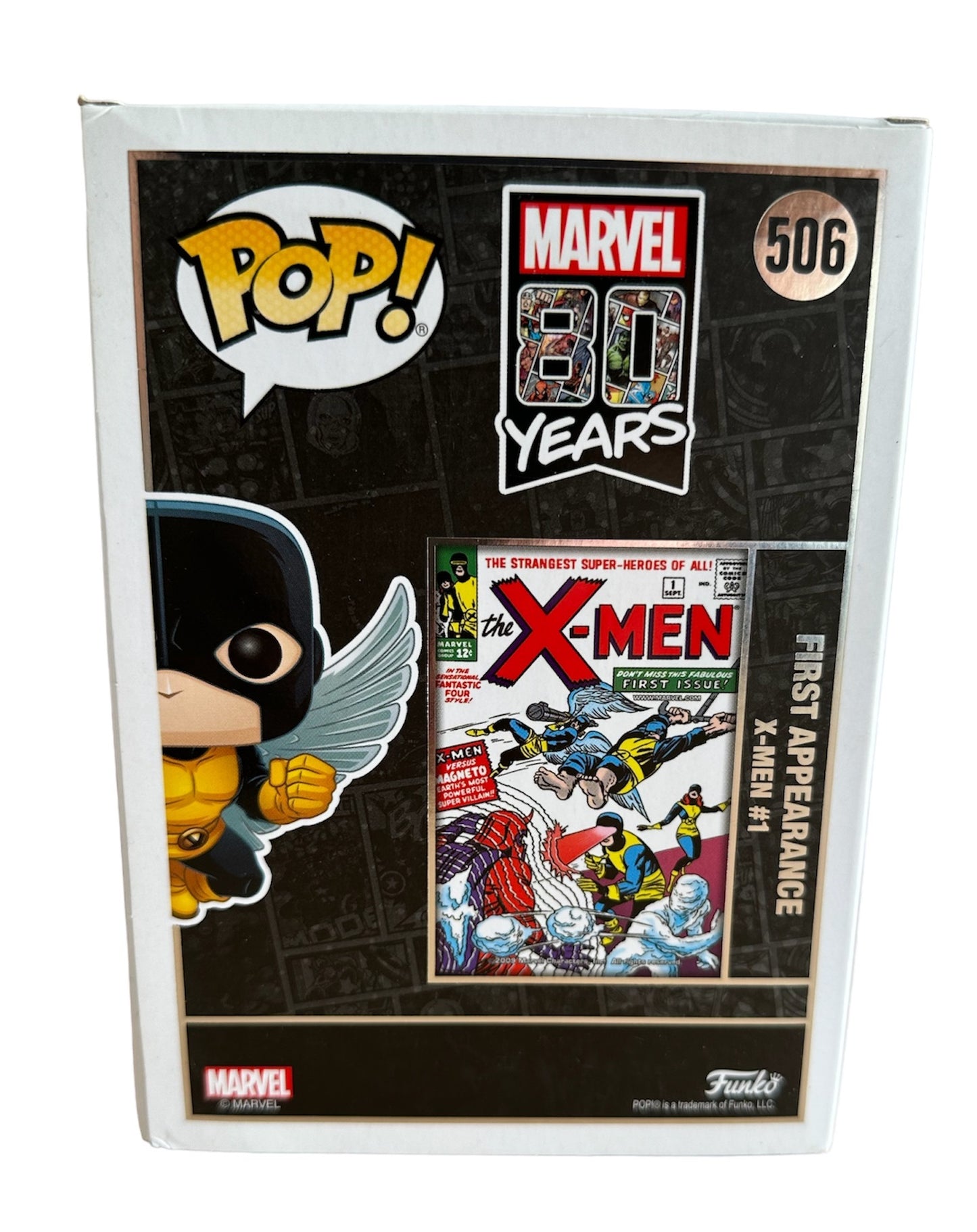 POP! 2019 Marvels 80 Years First Appearance Funko Pop Vinyl Figure - Angel Bobble-Head No. 506 - Brand New Shop Stock Room Find