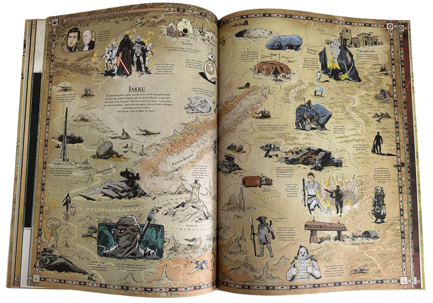 Star Wars The Last Jedi - Incredible Cross Sections - Large Hardback Book - Brand New Shop Stock Room Find (Copy)