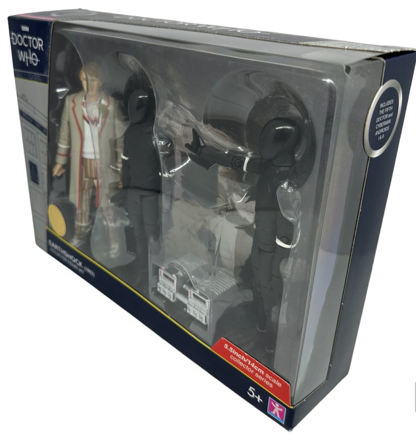 Vintage Characters 2012 Doctor Dr Who Earthshock 1982 Limited Edition Collector Action Figure Set - Brand New Factory Sealed Shop Stock Room Find