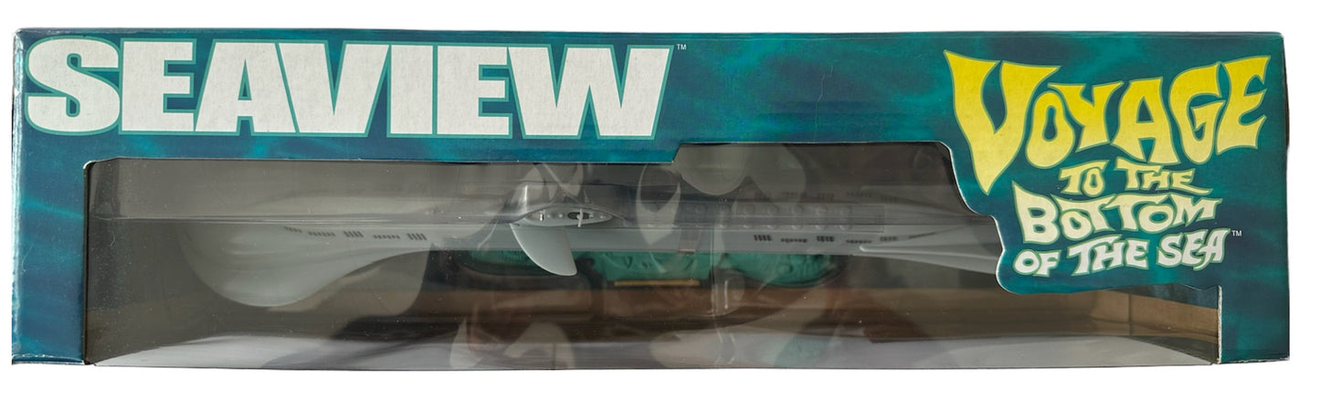 Vintage 2009 Irvin Allen's Voyage To The Bottom Of The Sea - Seawiew Submarine All Plastic Prepainted & Assembled Display Model - Brand New Factory Sealed Shop Stock Room Find