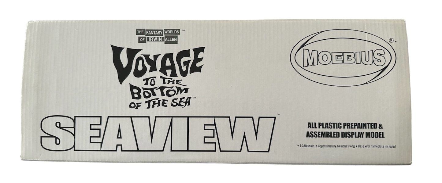 Vintage 2009 Irvin Allen's Voyage To The Bottom Of The Sea - Seawiew Submarine All Plastic Prepainted & Assembled Display Model - Brand New Factory Sealed Shop Stock Room Find