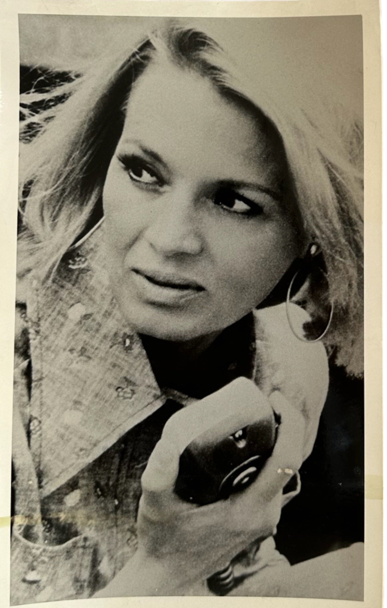 Vintage 1970's Angie Dickinson As Pepper Anderson In Police Women 8 x 5 Inch Black And White Publicity Photograph