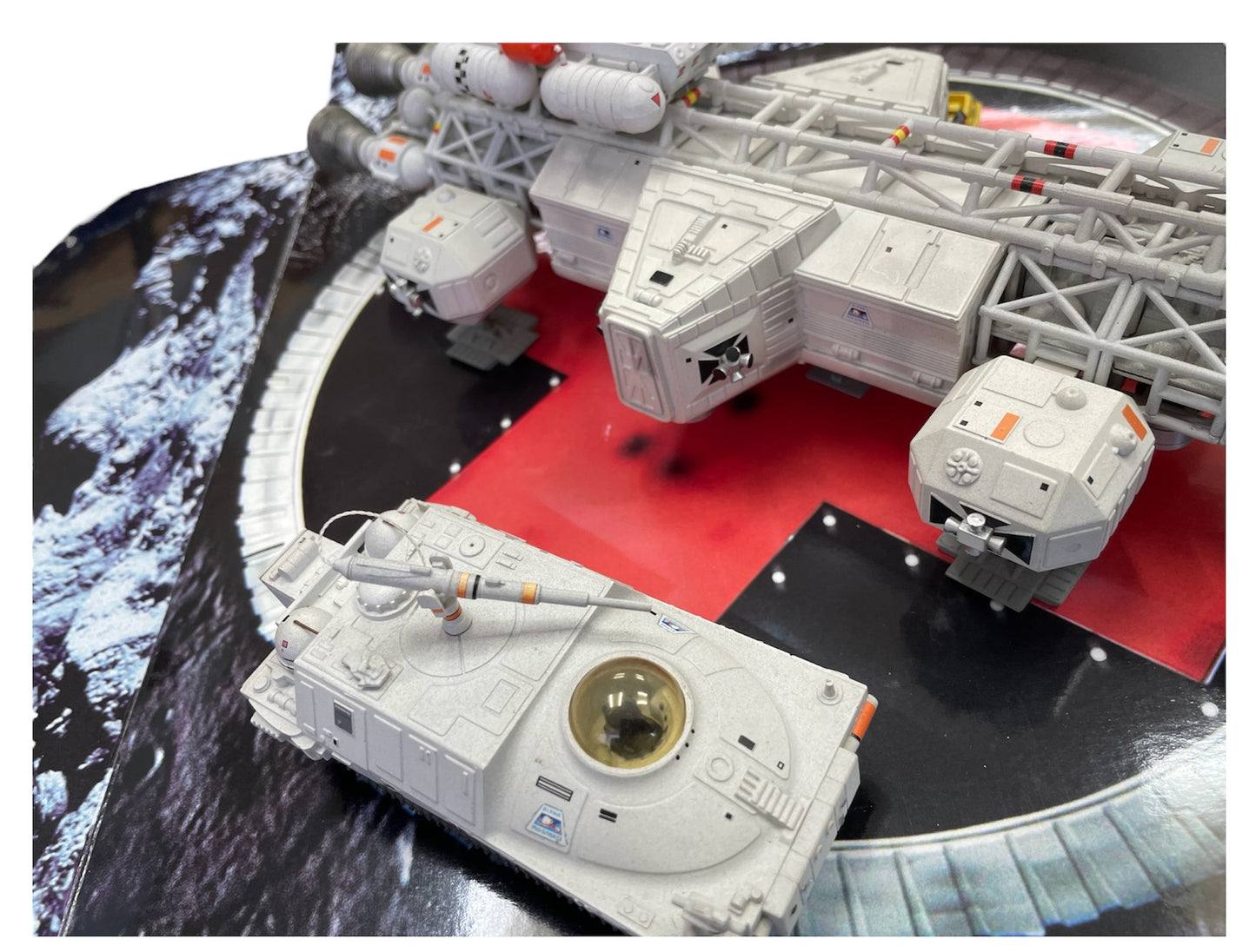 Vintage 2006 Gerry Andersons Space 1999 Deluxe Eagle Gift Set - Includes Laboratory Eagle Transporter With Booster Rockets, Laser Tank And Alpha Moon Buggy - Shop Stock Room Find.