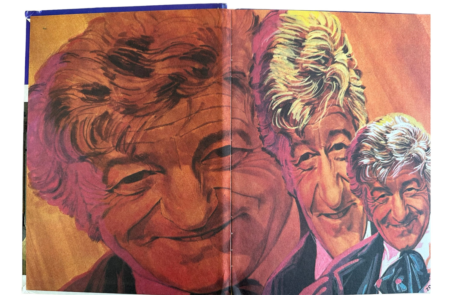 Vintage The Dr Who Annual 1973 Starring Jon Pertwee - Unsold Former Shop Stock