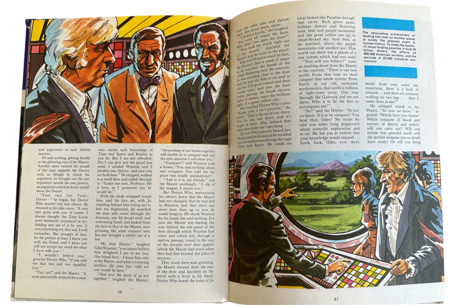 Vintage The Dr Who Annual 1973 Starring Jon Pertwee - Unsold Former Shop Stock