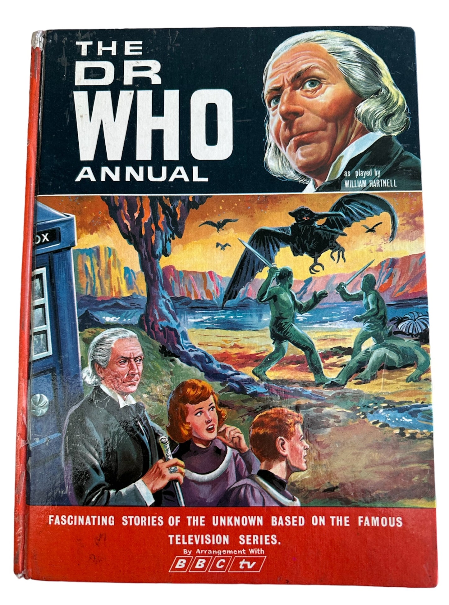 Vintage Dr Who Annual 1966 from the first Doctor William Hartnell era - Very Good Condition