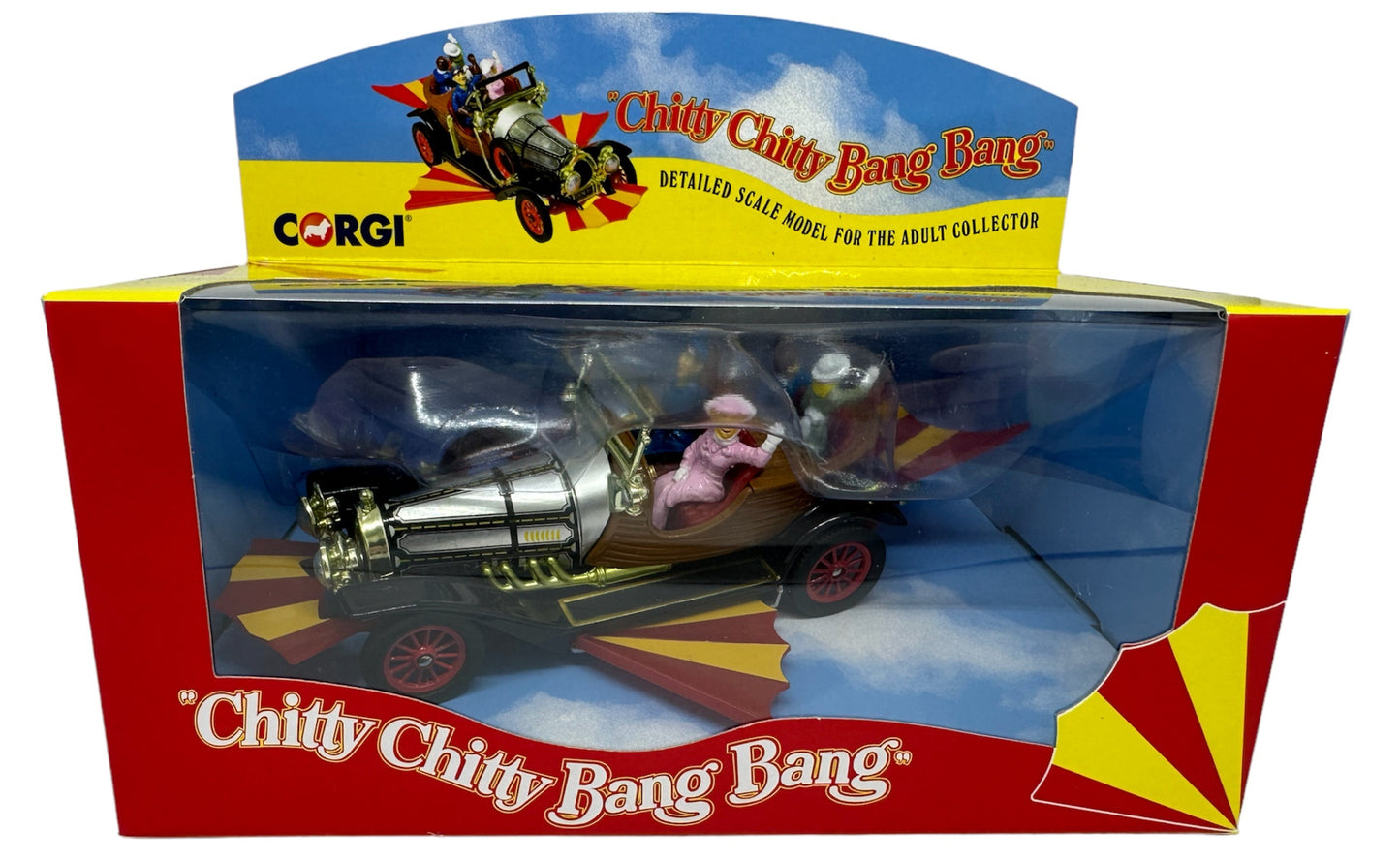 Vintage Corgis 2009 Chitty Chitty Bang Bang Car Diecast Model No. 03502 - Brand New Factory Sealed Shop Stock Room Find