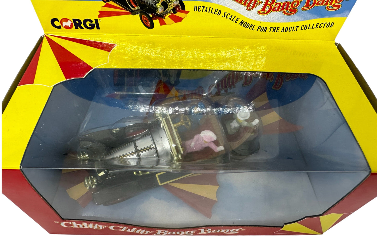 Vintage Corgis 2009 Chitty Chitty Bang Bang Car Diecast Model No. 03502 - Brand New Factory Sealed Shop Stock Room Find