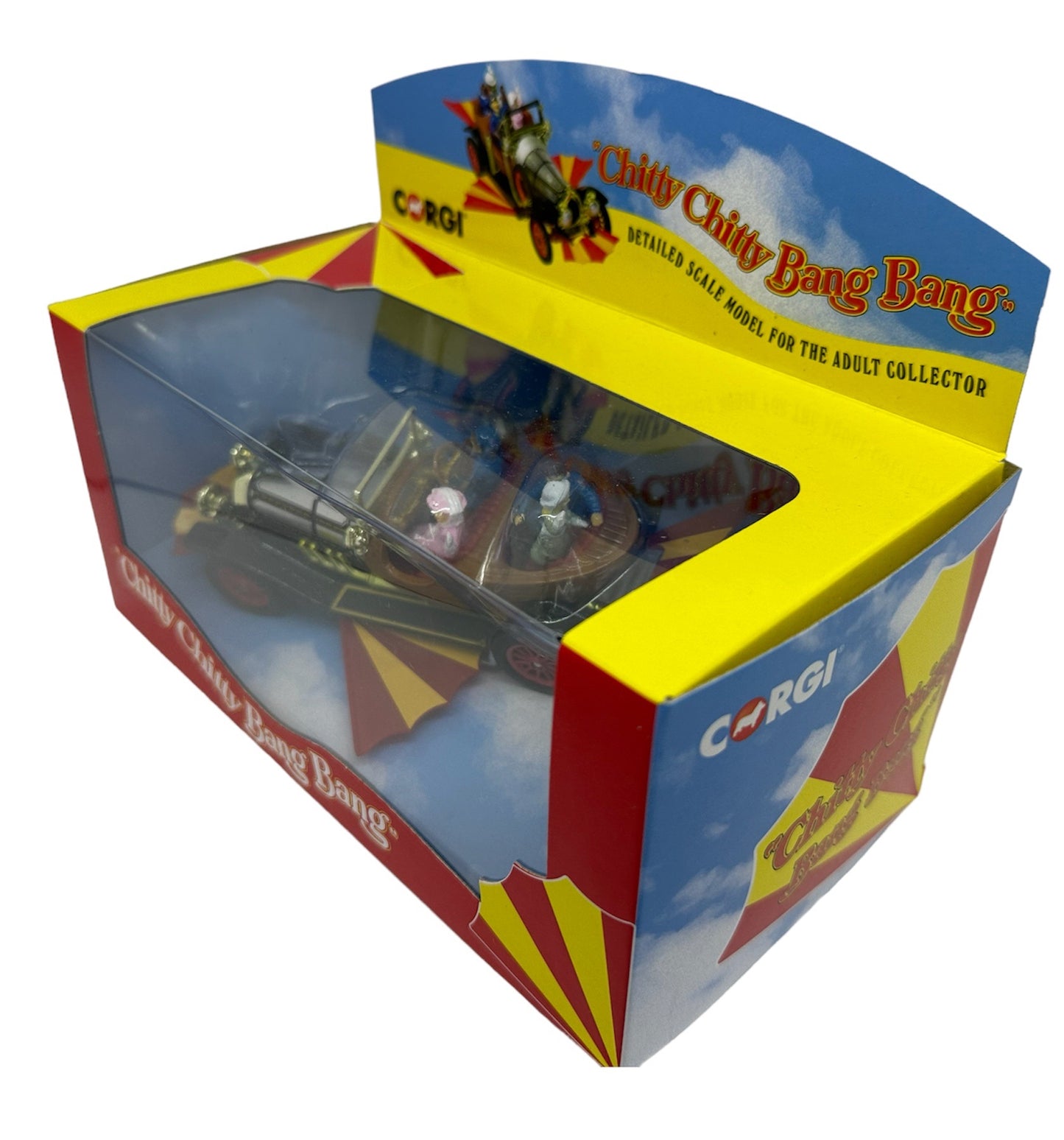 Vintage Corgis 2009 Chitty Chitty Bang Bang Car Diecast Model No. 03502 - Brand New Factory Sealed Shop Stock Room Find