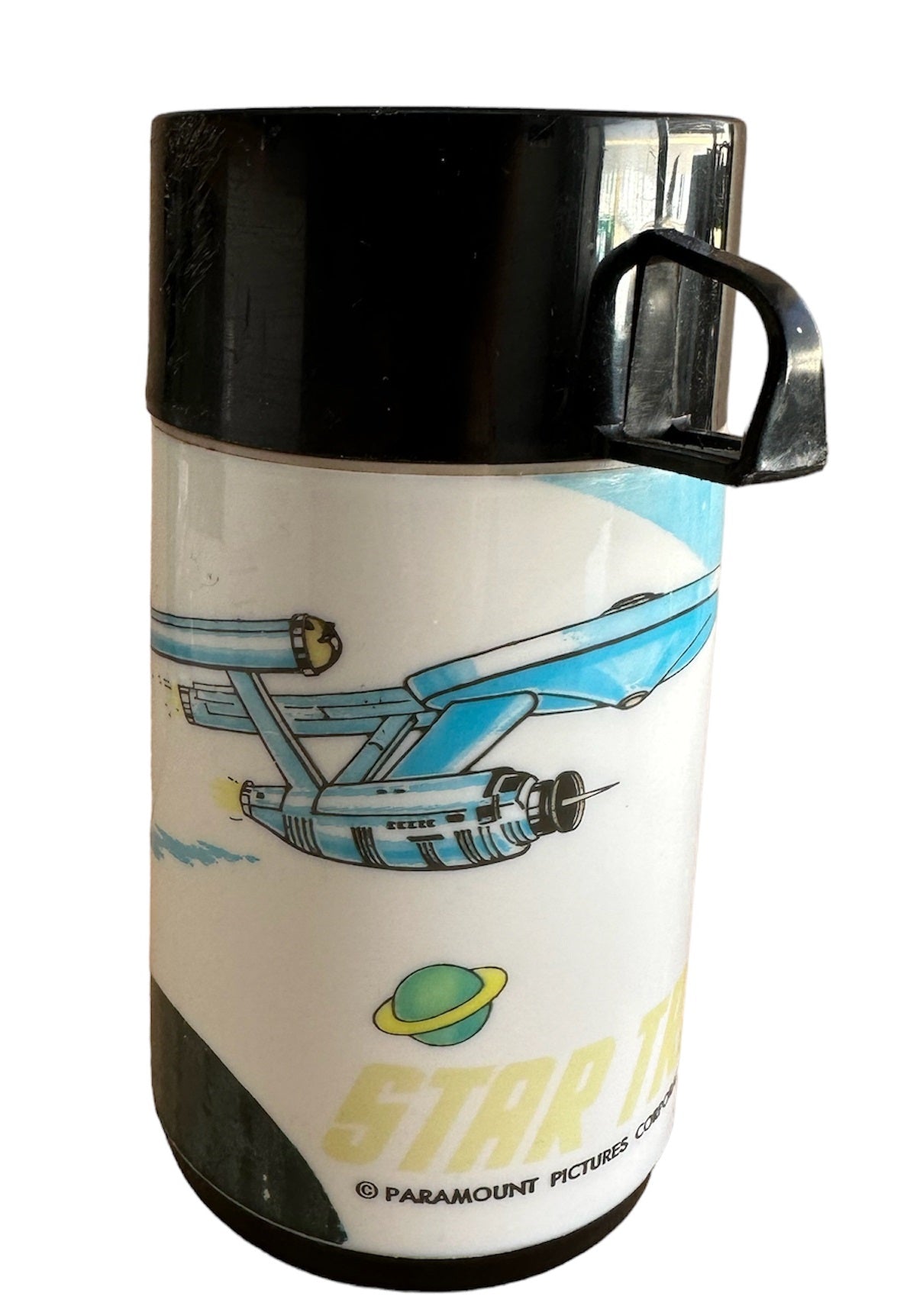 Vintage 1978 Aladdin Star Trek The Original Series Thermos Thermal Bottle Flask - Very Good Condition Very Rare Item