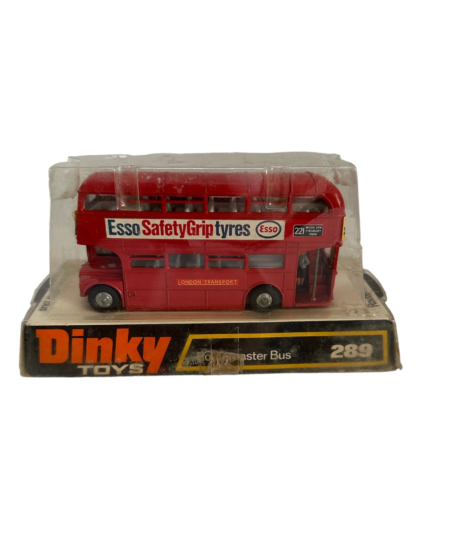 Vintage 1964 Dinky Die Cast Toys No. 289 First Release Routemaster Double Decker Bus 1/43 Scale Replica Vehicle In The Original Packaging - Shop Stock Room Find