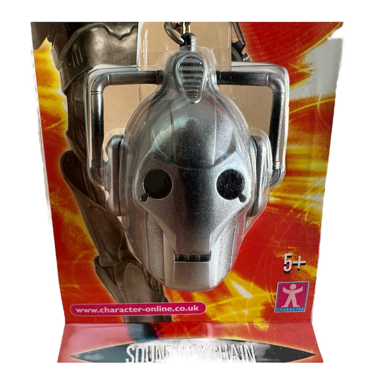 Vintage 2004 Doctor Dr Who - Cyberman Head Sound Keychain - Shop Stock Room Find