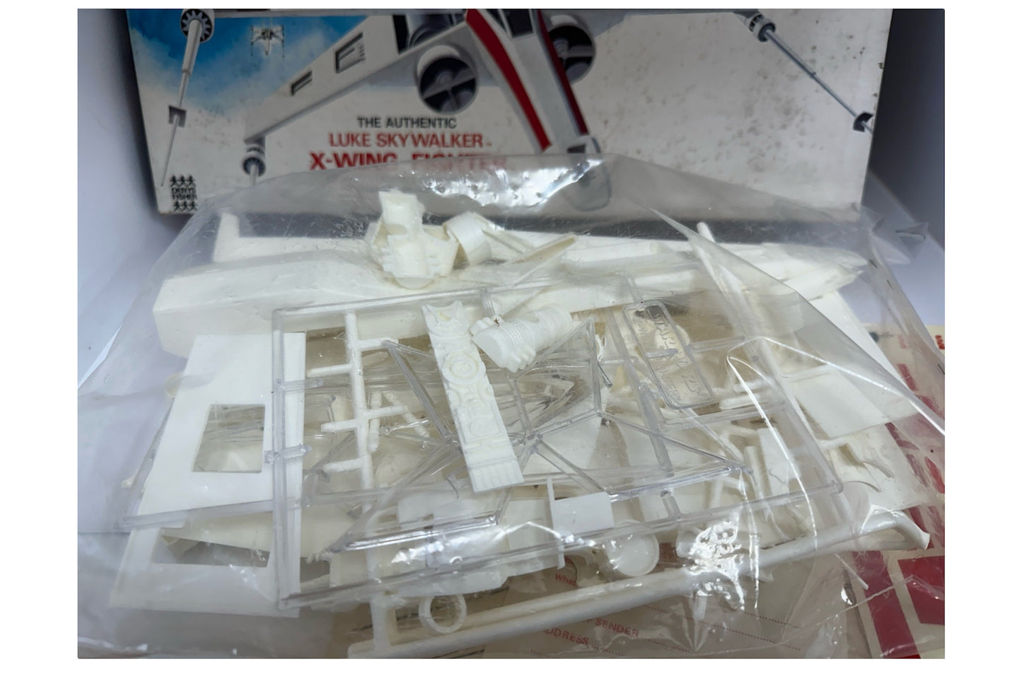 Vintage Kenner/Denys Fisher 1977 Ultra Rare Star Wars Luke Skywalkers X-Wing Fighter Scale Model Kit - Complete In The Box - Shop Stock Room Find