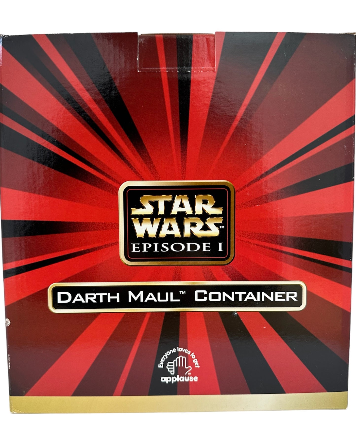 Vintage 1999 Star Wars Episode 1 Darth Maul Head And Shoulders Plastic Container - Brand New Factory Sealed Shop Stock Room Find