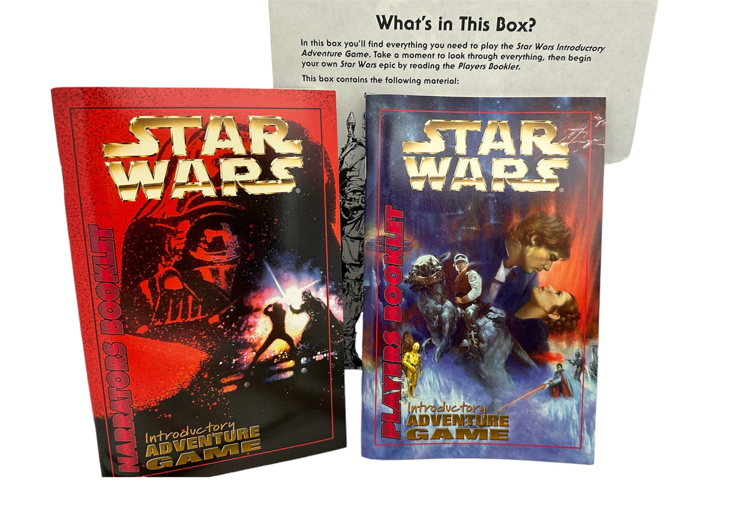 Vintage West End Games 1997 Star Wars Introductory Adventure Game - Former Shop Stock