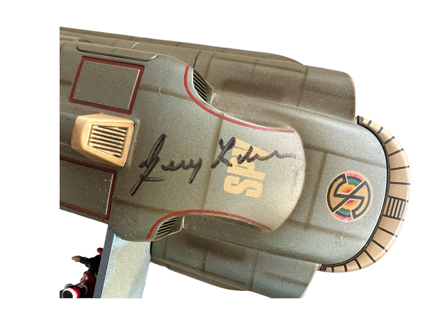 Vintage Product Enterprise 2005 Gerry Andersons Collectors Edition Captain Scarlet SPV Die Cast Replica Model Vehicle - Autographed By Gerry Anderson With COA