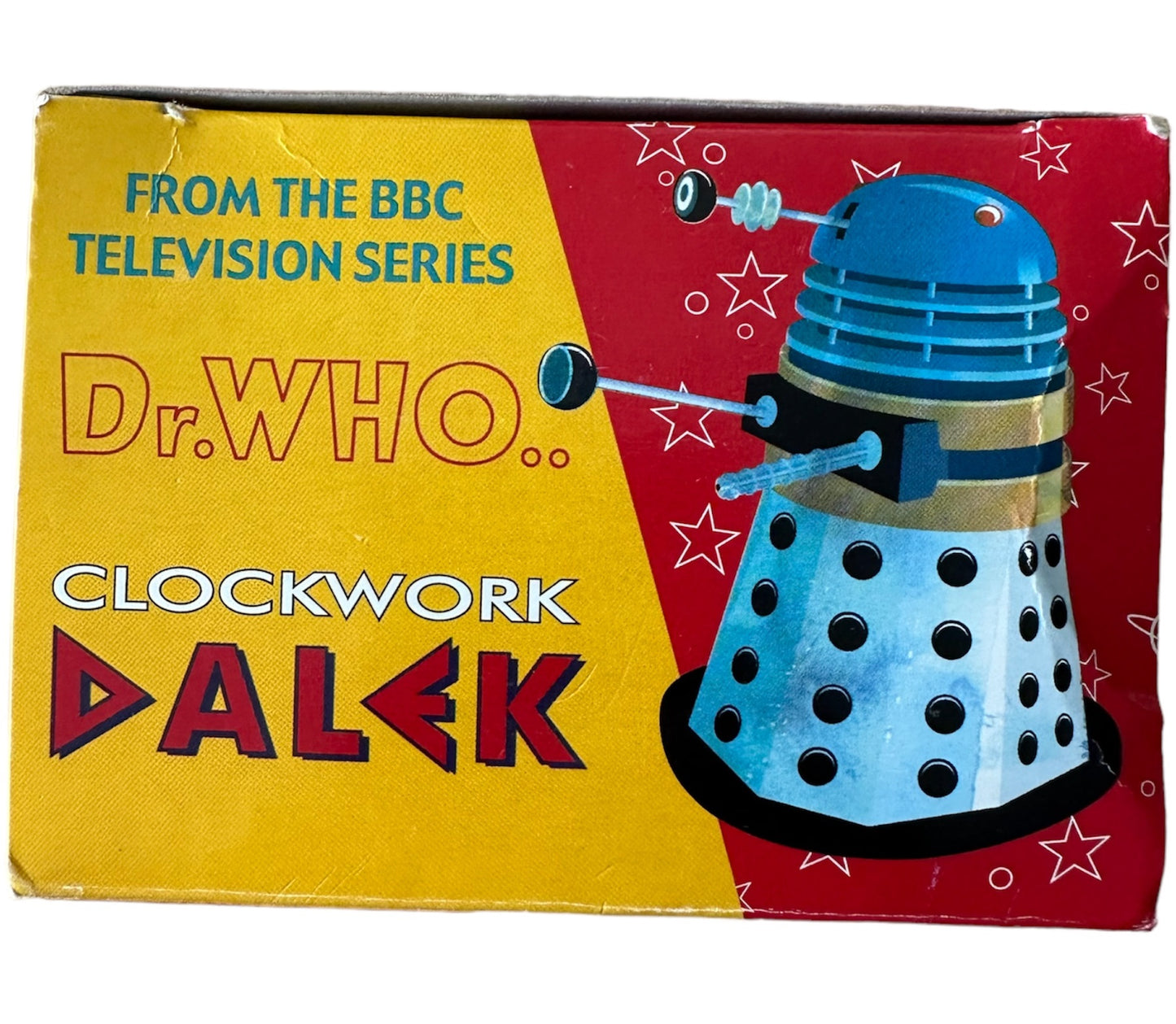 Vintage 2002 Doctor Dr Who Product Enterprise Clockwork Dalek Black Dome & Silver Body With Black Spheres - Brand New Shop Stock Room Find