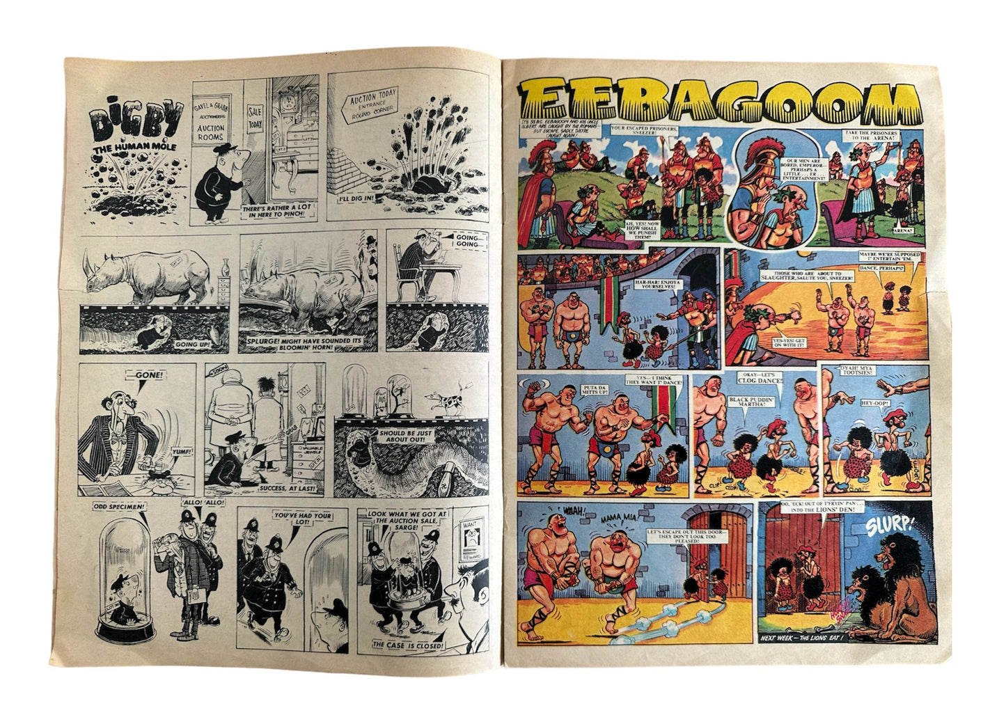 Vintage 1977 Plug Comic Issue No. 4 Very Very Rare. Released by DC Thompson on October 4th 1977 and is issue number 4 in the weekly Comic series