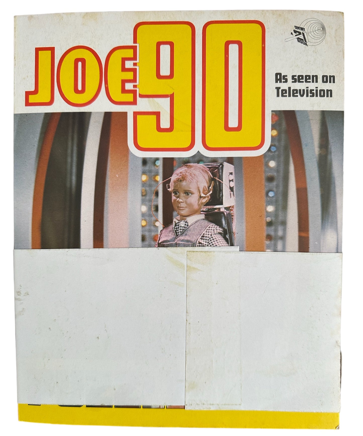 Vintage Gerry Andersons 1968 Ultra Rare Joe 90 Puzzle & Activity Book Set Pack Of 4 - As Seen In The TV Series - Century 21 Publishing - Shop Stock Room Find