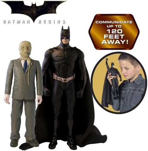 Vintage 2005 Batman Begins Electronic Character Walkie-Talkies Featuring Batman And Scarecrow - Shop Stock Room Find