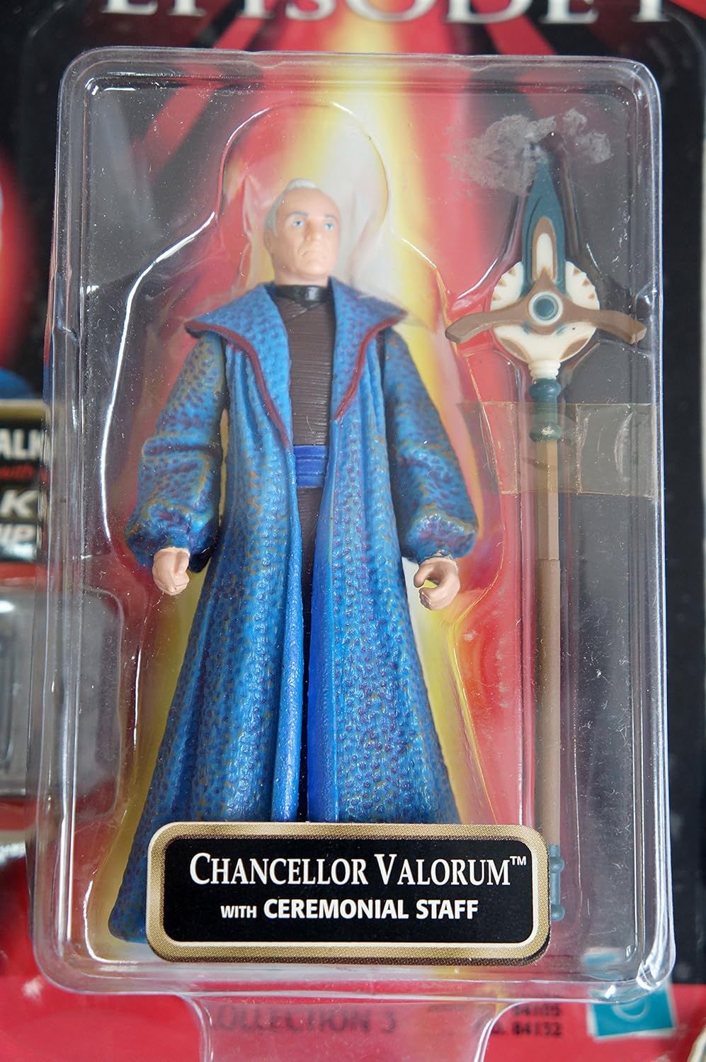 Star Wars Episode 1 Chancellor Valorum Action Figure With Comm Tech Talk Chip - Brand New And Factory Sealed Shop Stock Room Find