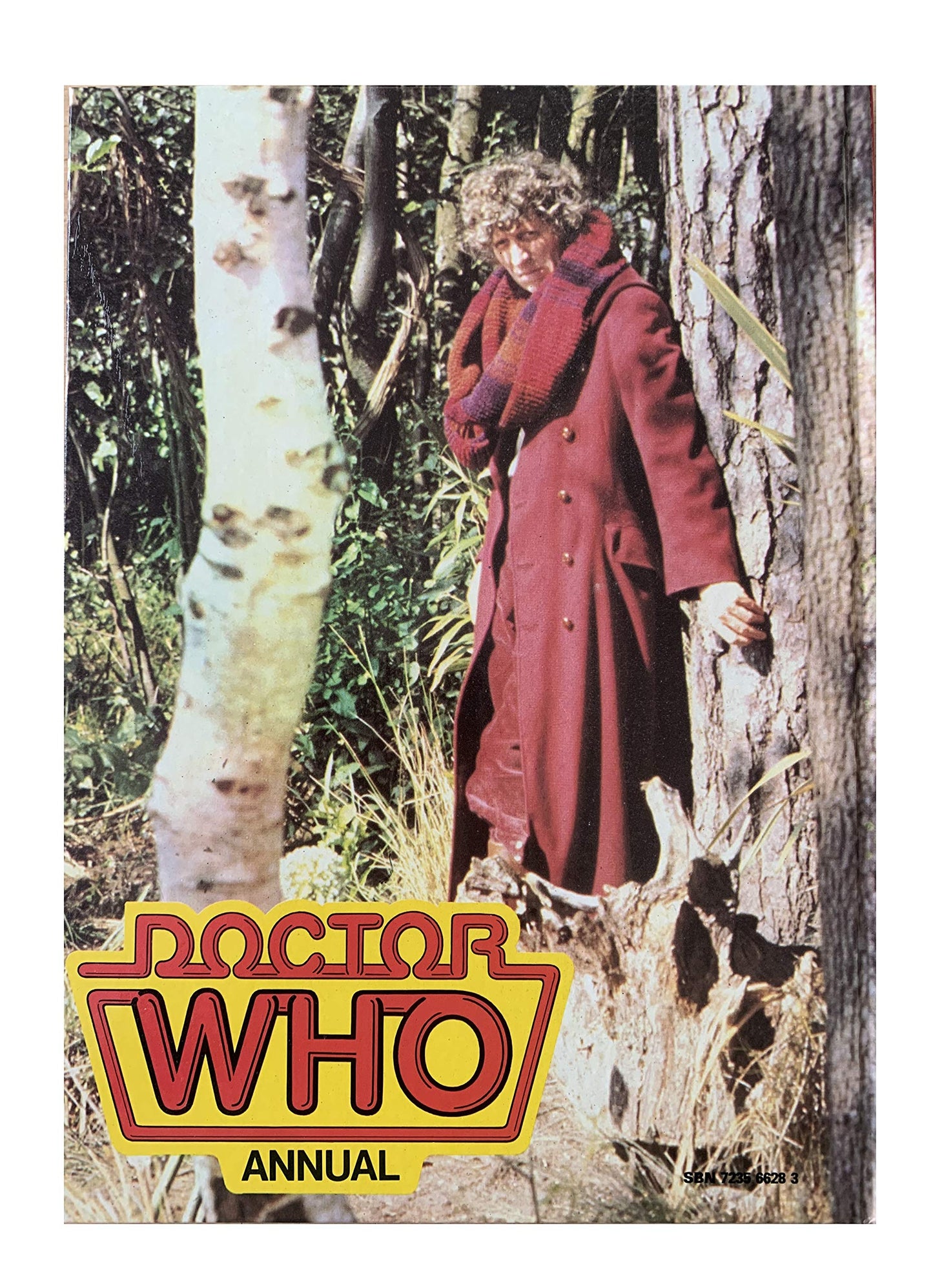 Vintage 1982 The Doctor Who Annual Starring Tom Baker & Peter Davision - Unsold Former Shop Stock