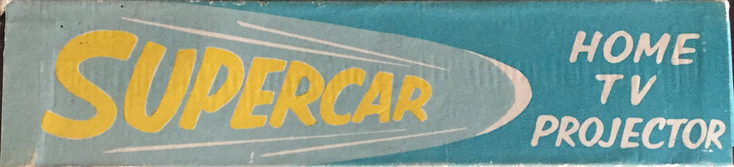 Ultra Rare Gerry Andersons Vintage 1961 Supercar TV Projector And Two Supercar Films Fantastic Condition In The Original Box