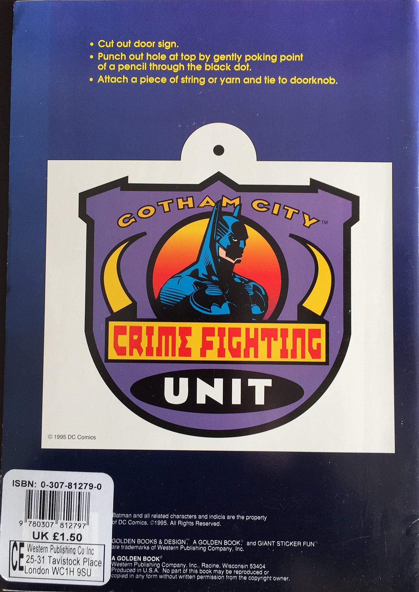 "Batman Forever": Sticker Book (Deluxe Sticker Fun)